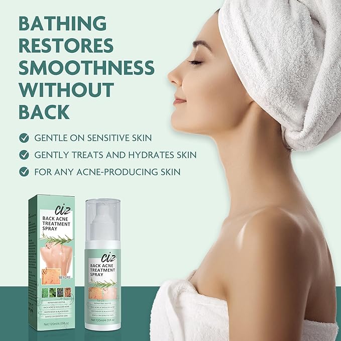 Back Acne Treatment, Back Acne Spray, 2% Salicylic