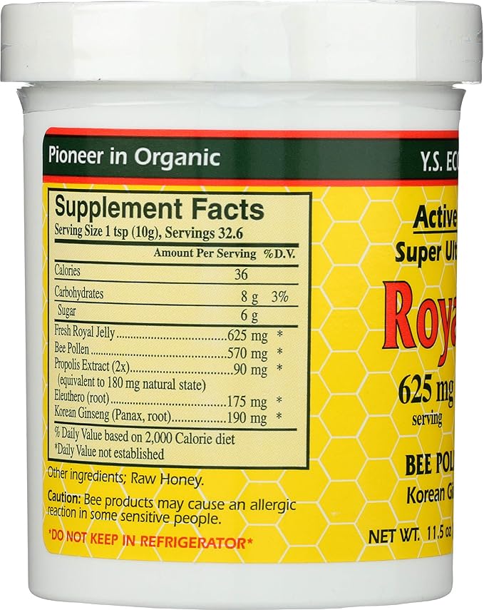 YS Royal Jelly/Honey Bee 11.5 oz