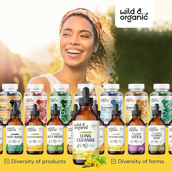 Wild & Organic Lung Detox and 4 fl