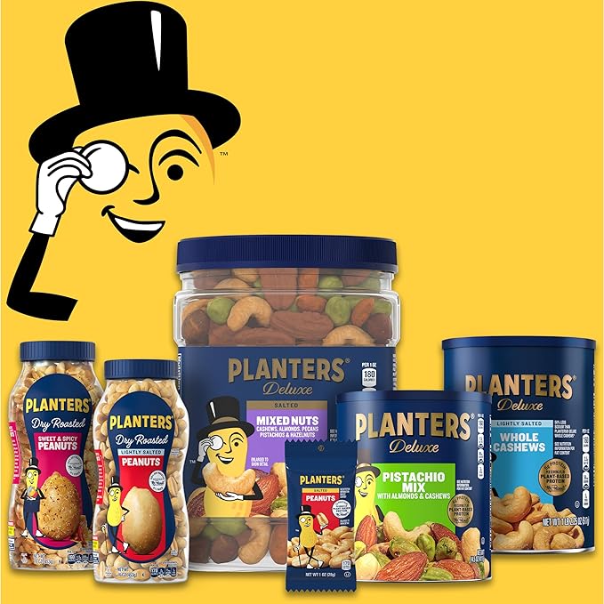 PLANTERS Lightly Salted Cashew Halves & 8 Oz 2)