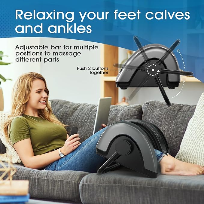 TISSCARE Shiatsu Foot Massager with Heat: