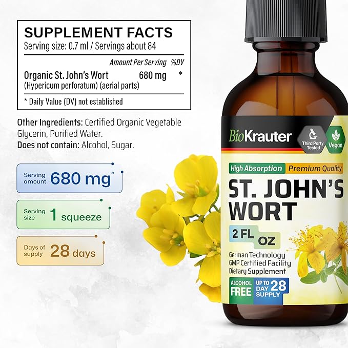 St John's Wort Tincture 2 Fl.Oz.