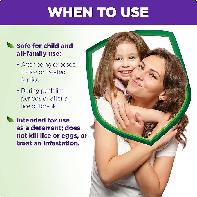 Lice Shield Shampoo & Conditioner in 1, Repels 10 fl
