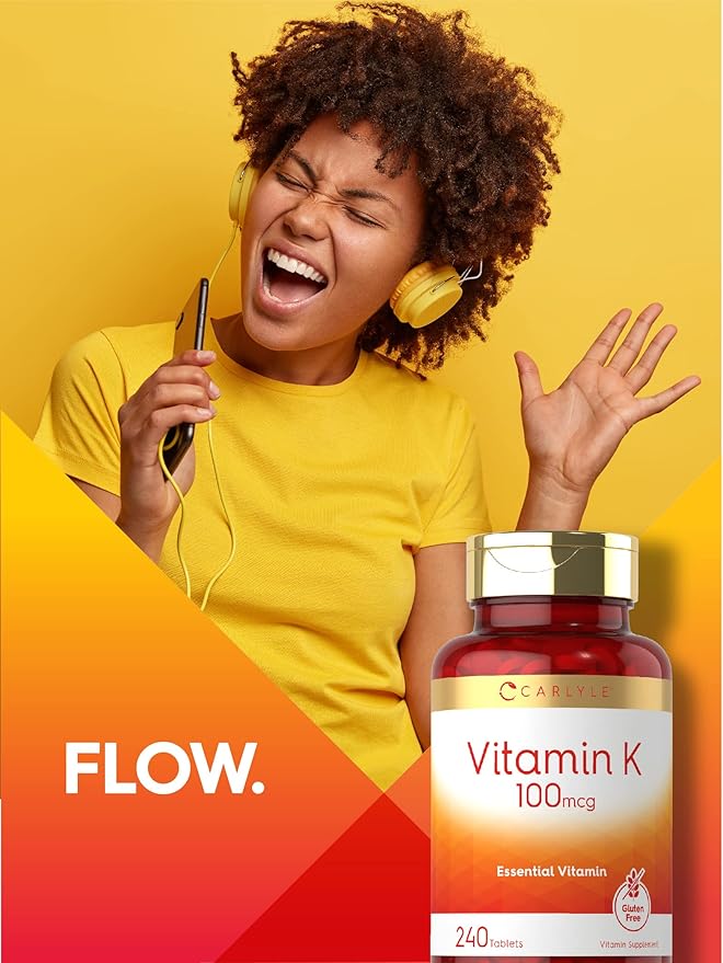Carlyle Vitamin K 100 mcg 240 Tablets