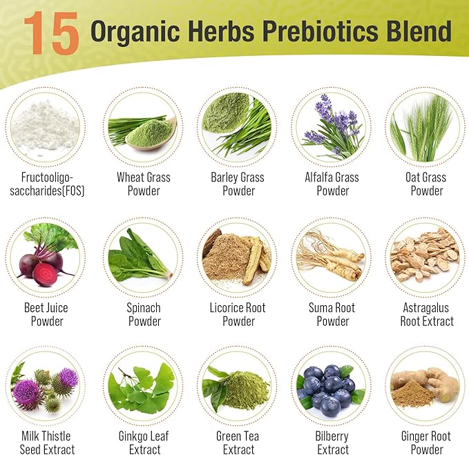 Probiotics for Women & Men 300 Billion 22 Strains 15 Organic 8 Month