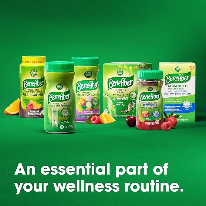 Benefiber On The Go Prebiotic Fiber 36 Sticks 2)