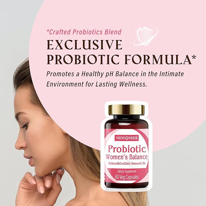 Women's probiotic - Natural Vaginal Support 60 Capsules
