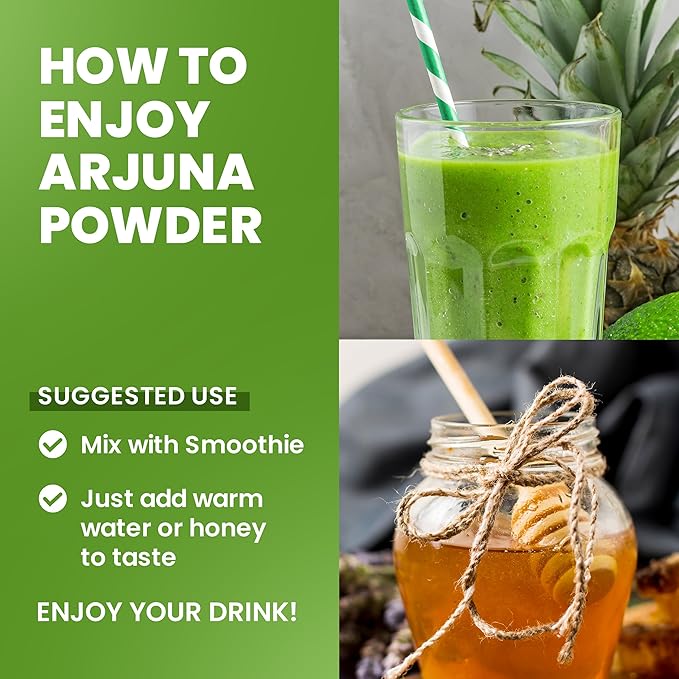 Organic Arjuna Powder 12 oz