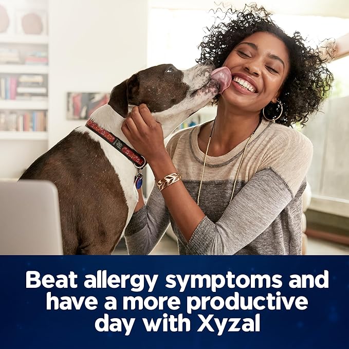 Xyzal Allergy Pills, 24-Hour Allergy Relief, 55-Count, Original