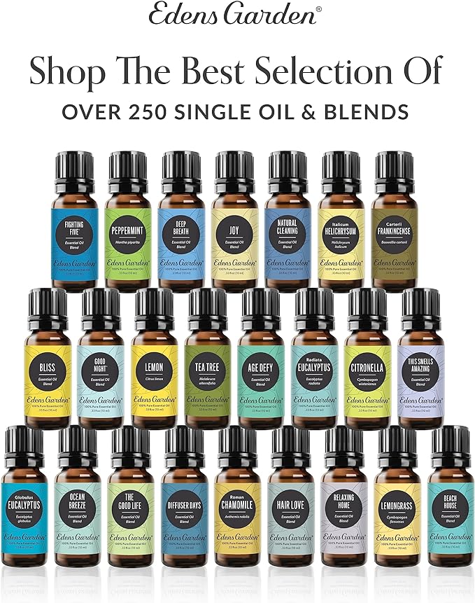 Edens Garden Focus, Focus, Focus Essential Oil Blend- 100% Pure Premium Grade, Undiluted, Natural, Therapeutic, Aromatherapy, The Best for Diffusing, Kid Safe, Humidifiers, Skin 10 ml (.33 fl oz)