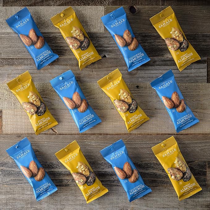 Sahale Snacks Almonds Variety Pack, 1.5 12)