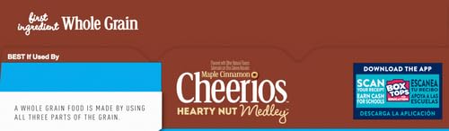 Cheerios Hearty Nut Medley Breakfast Cereal, 20 oz 2)