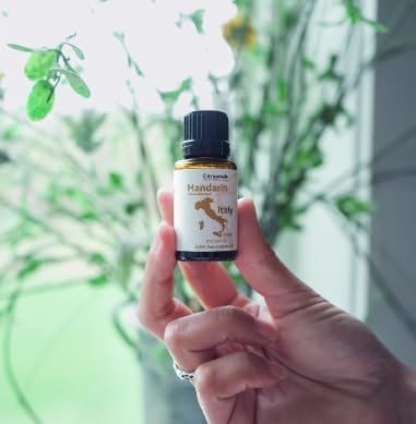 Pure Mandarin Essential Oils - Essential Oils for Diffusers Aromatherapy & Humidifiers (2LB)- Promotes Rest & Wellness | Natural Cold-Pressed