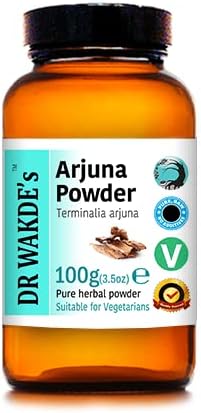 DR WAKDE'S Arjuna Bark Powder (Terminalia arjuna) 500g (1.1lb) (1.1lb) |