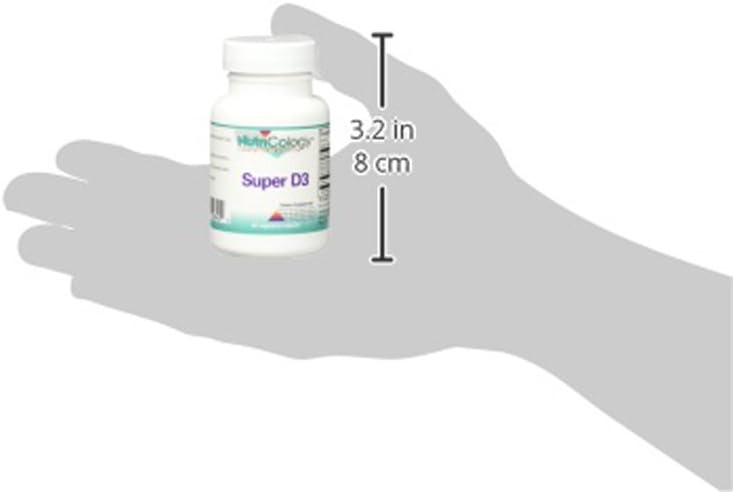 Nutricology Super D3 Dietary Supplement 60 Count