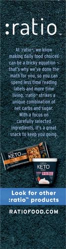 Ratio Soft Baked Bars, Chocolate Chunk Cookie, 1g Sugar, Keto Friendly, 5.34 OZ (6 Bars) (Pack of 2)