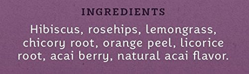 Stash Tea Acai Berry Herbal Tea - Naturally Caffeine Free, Non-GMO Project Verified Premium Tea with No Artificial Ingredients, 18 Count (Pack of 6) - 108 Bags Total