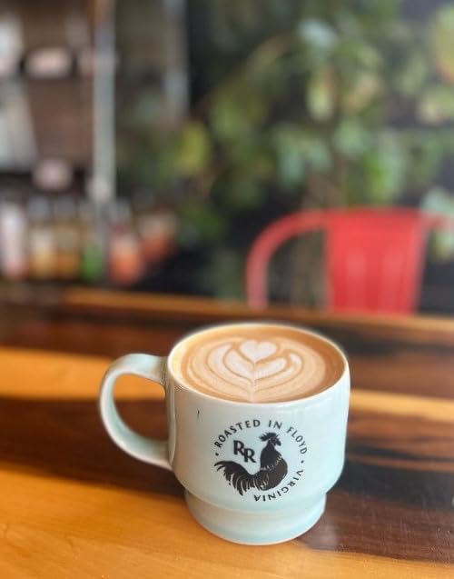 Red Rooster Coffee Roaster, The Raven Dark Roast, 12oz Whole Bean…
