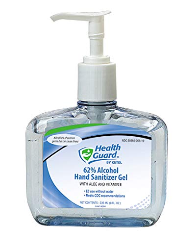 Kutol Health Guard 5619 62% Alcohol 8 oz. 12)