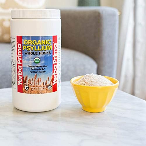 Yerba Prima Organic Psyllium Whole Husks, 12 Ounce 2) -