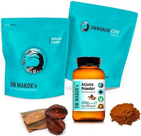 DR WAKDE'S Arjuna Bark Powder (Terminalia arjuna) 500g (1.1lb) (1.1lb) |