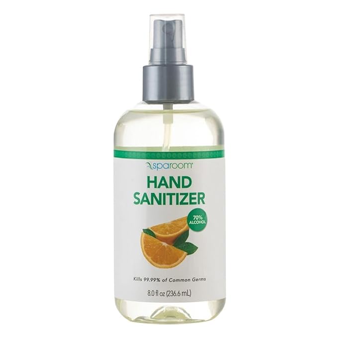 SpaRoom Hydrating Hand Sanitizer, 70% Alcohol 8 Fl