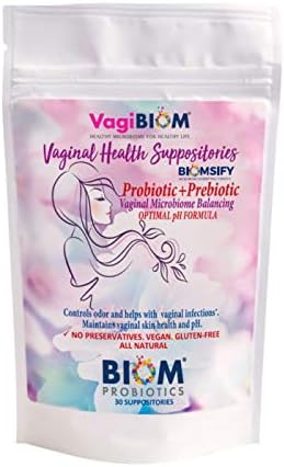 Biom Probiotic Suppository: Natural Vaginal pH (30)