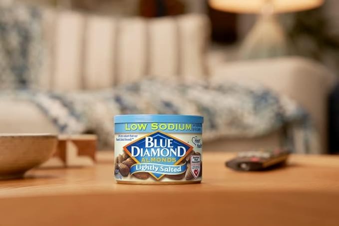 Blue Diamond Almonds, Lightly Salted, Low 6 Ounce