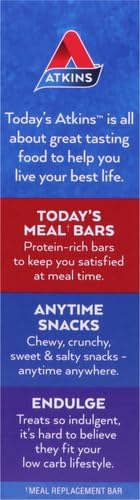 Atkins Chocolate Crème Protein Wafer Crisps, Protein Dessert, 4g Net Carb, 1g Sugar, High in Fiber, Keto Friendly, 5 Count