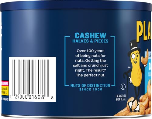PLANTERS Lightly Salted Cashew Halves & 8 Oz 2)