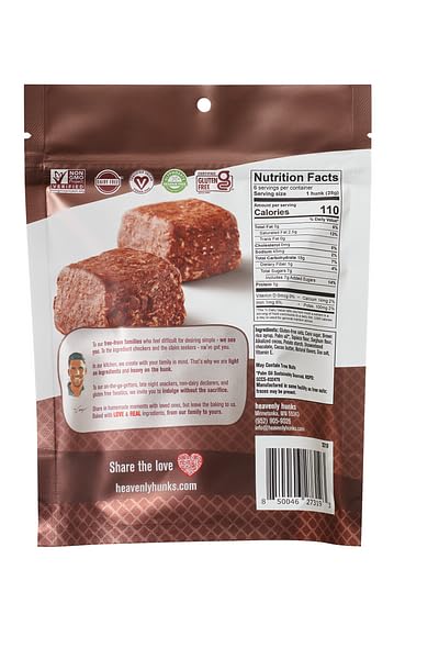 Heavenly Hunks Brownie 6oz (6 Pack)