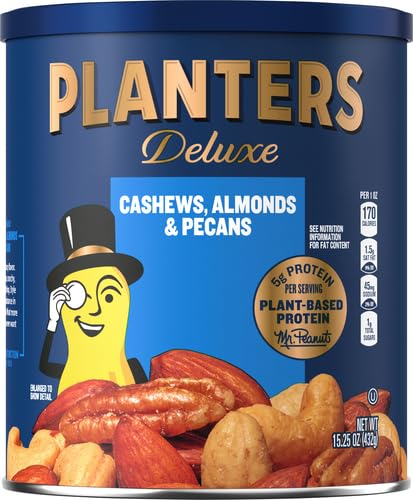 PLANTERS Deluxe Cashews, Almonds & Pecans, 15.25 Oz 2)