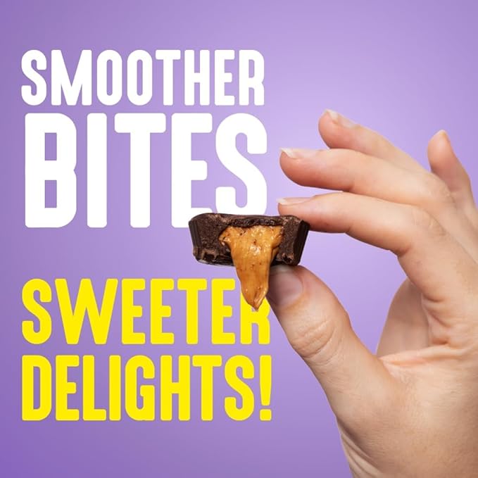 Lakanto Sugar Free Chocolate Peanut Butter Cups - Sweetened with Monk Fruit, On the Go, Gluten Free, Vegan, Keto Diet Friendly, 2g Net Carbs, Cocoa Butter, Nut Butter, Cacao (24 Cups - Pack of 1)