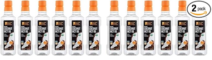 BetterBody Foods Coconut MCT Oil, 6 Count (Pack of 2)