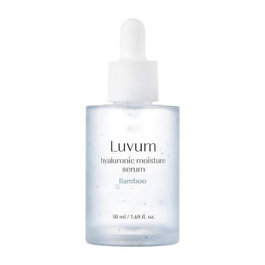 Bamboo Hyaluronic Moisture Serum 1.69 fl. oz - Hyaluronic Acid Serum - Multi-Weight Hydration - Ceramide Barrier Support - Gentle Formula - Korean Skin Care