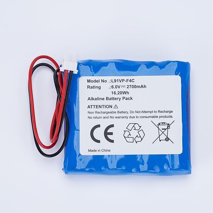 5pc GPRHORW01018 Battery Replacement for PureI ES8 Hand L91VP-F4C Battery