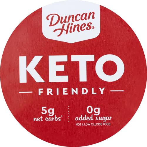 Duncan Hines Keto Friendly Dessert Cups Walnut Fudge Brownie Mix, 2.5 oz