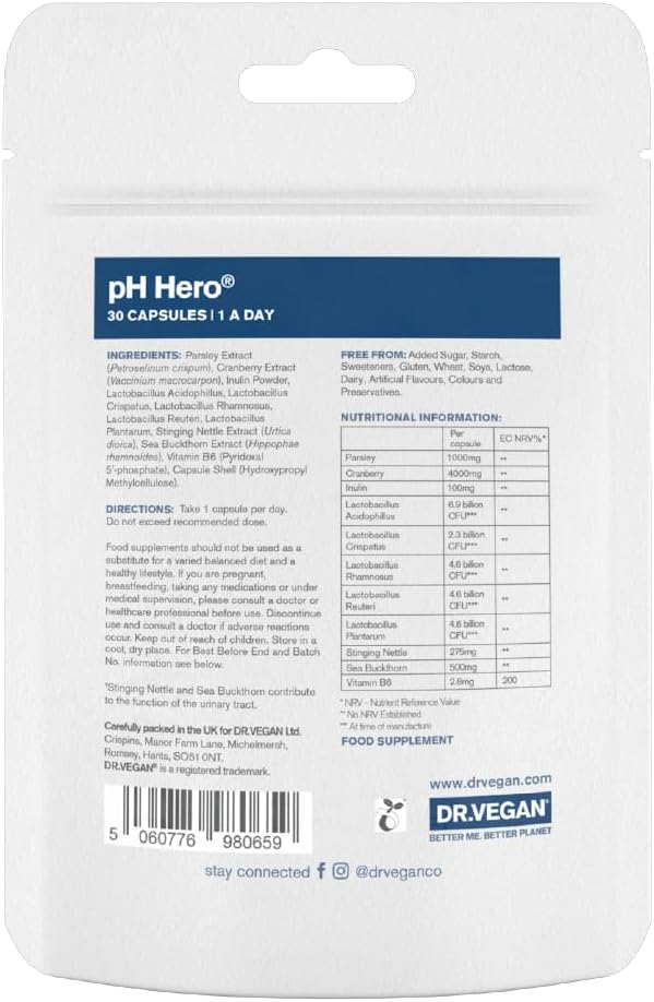 DR.VEGAN | pH Hero | Supports 50bn CFU