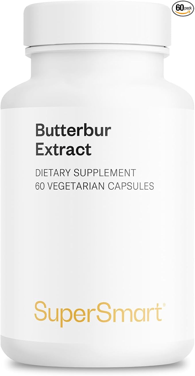 Supersmart - Butterbur Extract (High Potency) 15% Sesquiterpenes 60 Vegetarian