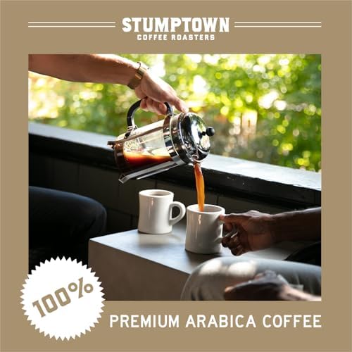 Stumptown Coffee Roasters, Medium Roast Organic Whole Bean Coffee - Hundred Mile 12 Ounce Bag with Flavor Notes of Jam and Toffee