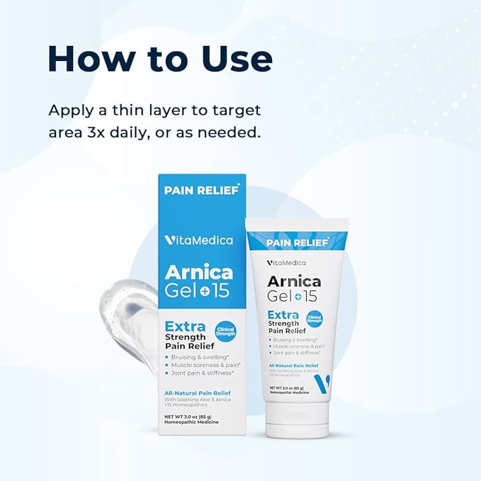 VitaMedica Arnica Gel Plus 15 Healing 2-Pack