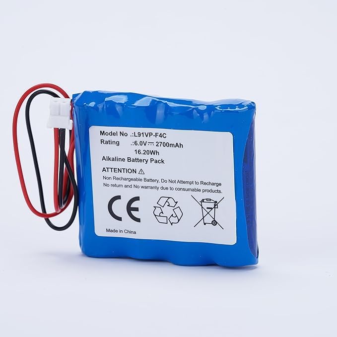 5pc GPRHORW01018 Battery Replacement for PureI ES8 Hand L91VP-F4C Battery