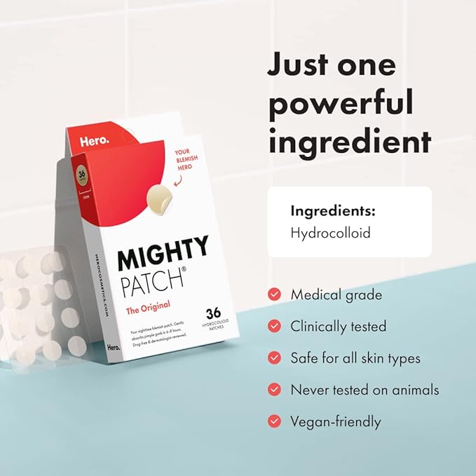Mighty Patch™ Original patch from Hero Cosmetics (36 Count)