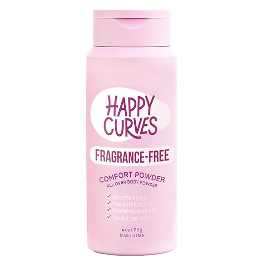 Comfort Powder: Talc Free Anti Chafe (4 Ounce 1), Fragrance-Free)