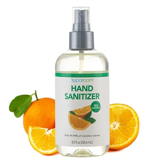 SpaRoom Hydrating Hand Sanitizer, 70% Alcohol 8 Fl