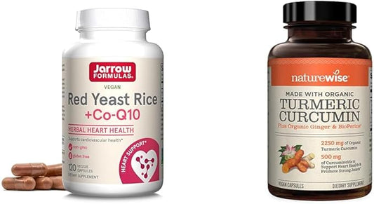 Jarrow Red Yeast Rice 1200mg & 2250mg -