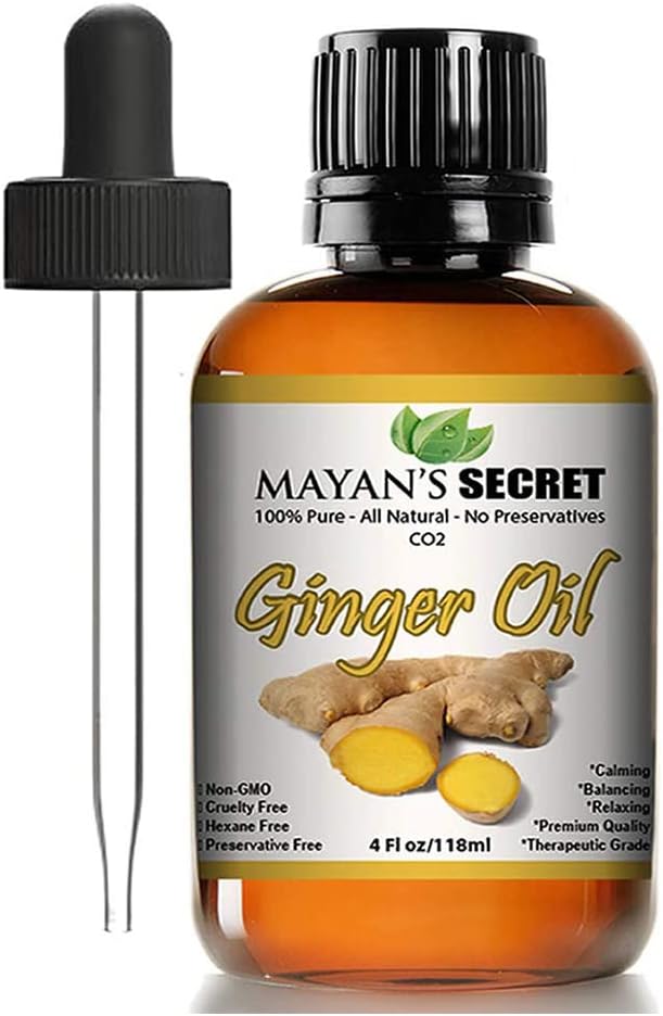 Ginger Root CO2 Essential Oil 100% Pure, Best Therapeutic Grade - 1 oz