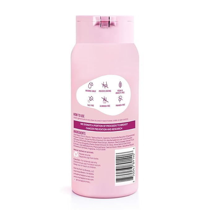 Comfort Powder: Talc Free Anti Chafe 4 oz. (1 Pack,