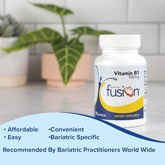 Bariatric Fusion Vitamin B1(Thiamine) for Bariatric 90 Count