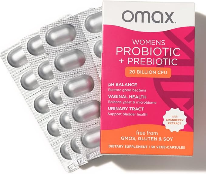 Omax Health Prebiotics and Probiotics Complex